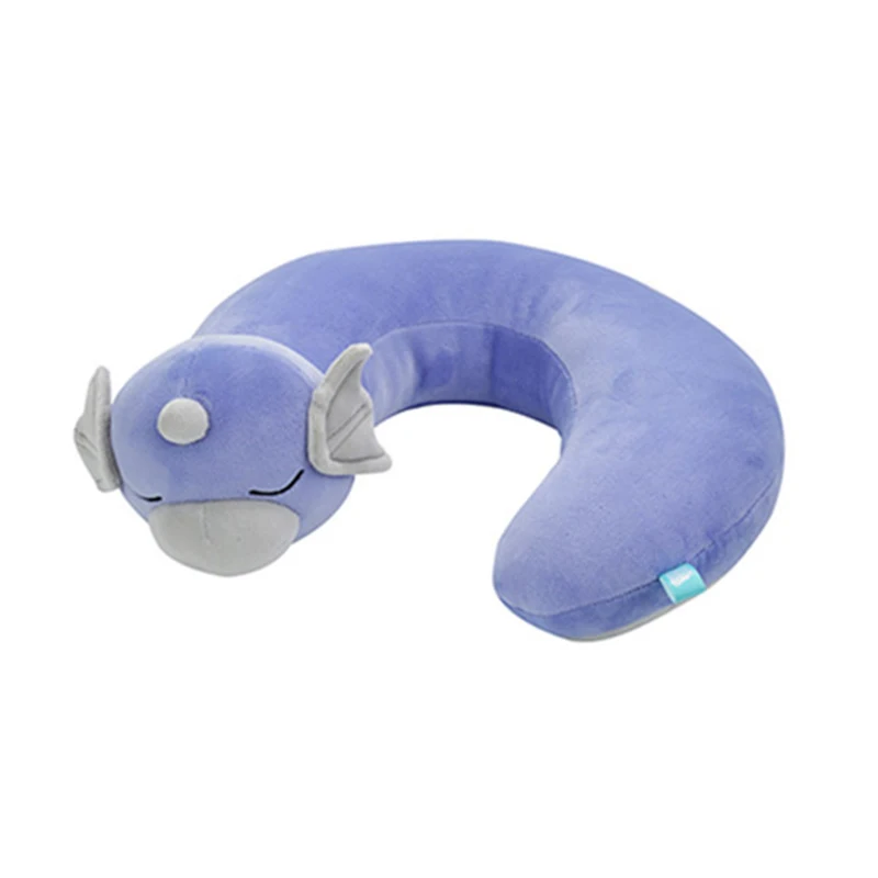 

34cm Pokemon Dratini Pet Elf Plush U-Shaped Pillow Protects Neck Sleeping Soft Fill Cushion Home Office Doll Children'S Toy Gift