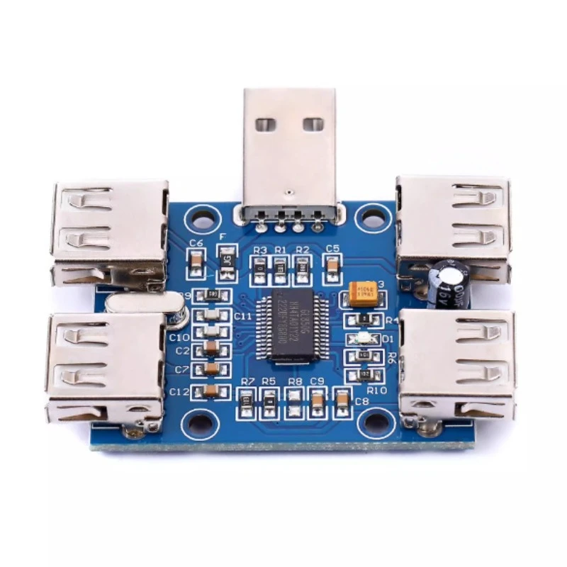 USBHUB USB 2.0 Hub Módulo de expansión USB Divisor 1 a 4 / Módulo Hub 1 a 4 Módulo GL850G