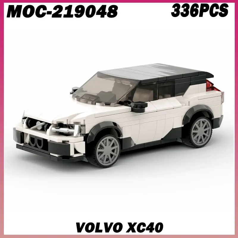 

336PCS MOC-219048 XC40 Speed Champion Sports Car Building Blocks Technique Car Carro Rennau Voiture Vehicle MOC Educational