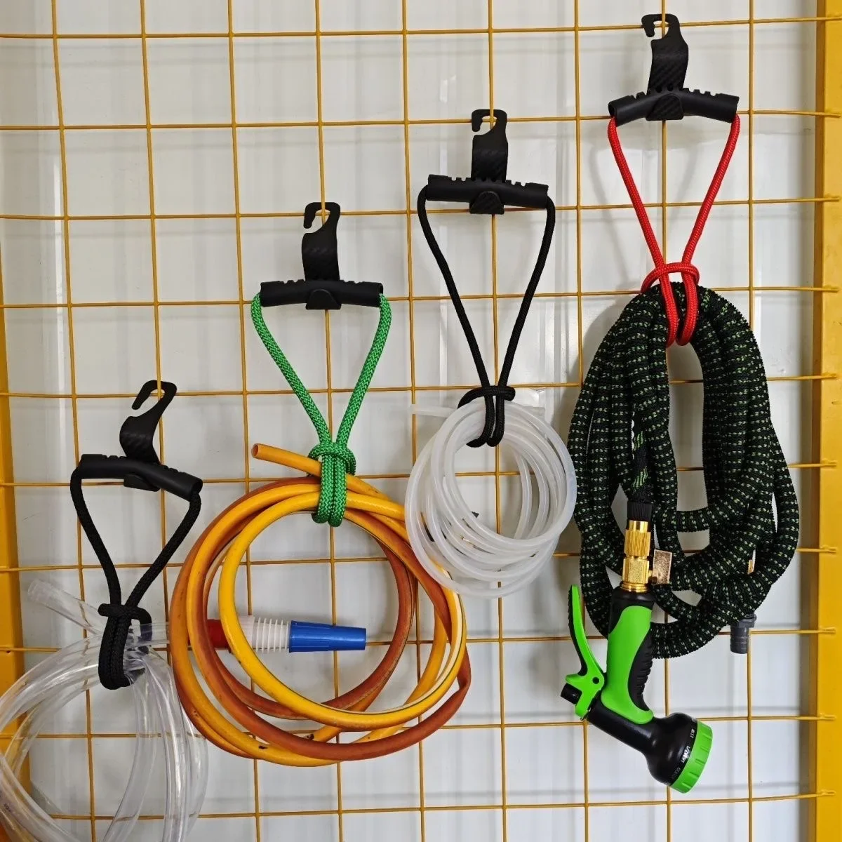 Cord Organizer Holder with Triangle Buckle Wire Manager Power Cord Management Nylon Heavy Cord Storage Straps for Cables Hoses