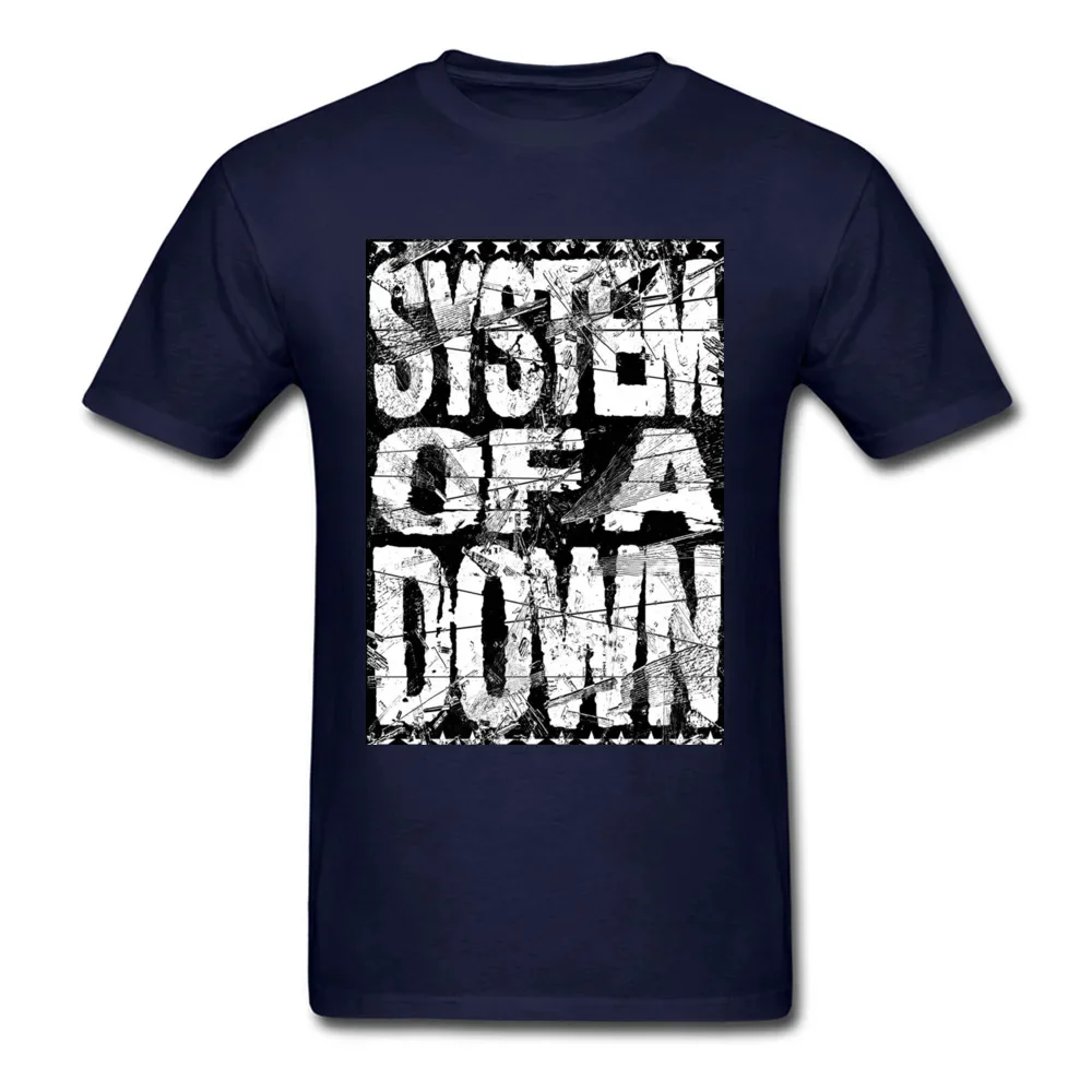 2018 SYSTEM OF A DOWN Men T Shirt Letter Print Vintage Punk Short Sleeve T-shirts Black White Customized Top Tees Streetwear