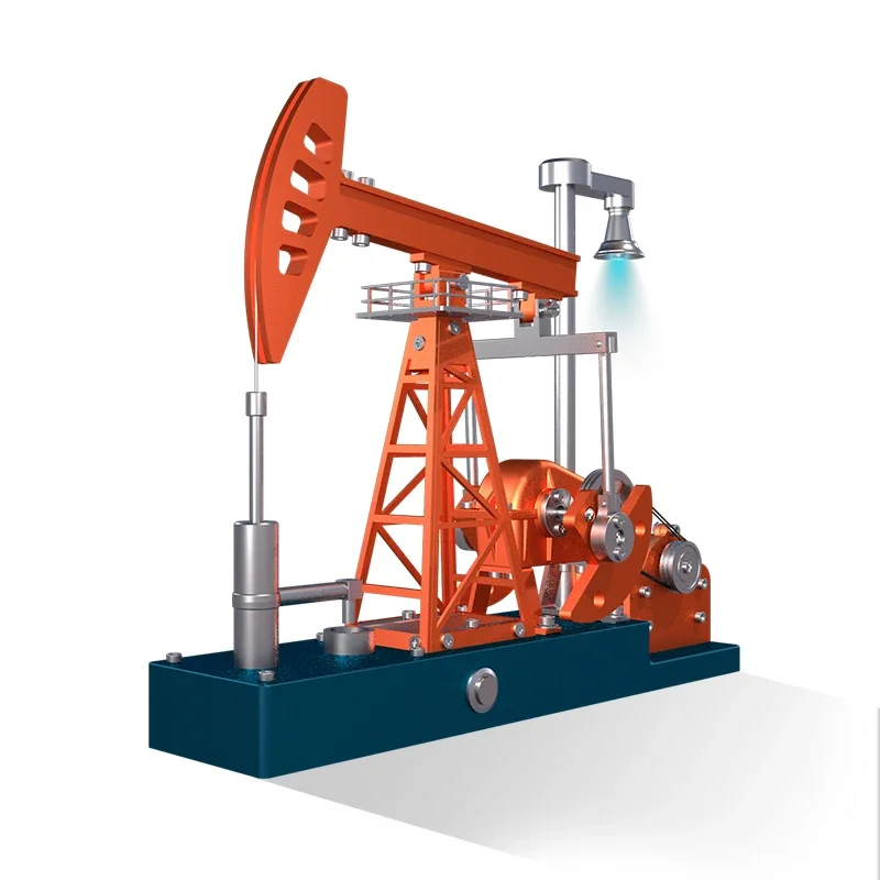 All-metal electric oilfield oil production machine model birthday gift for boys