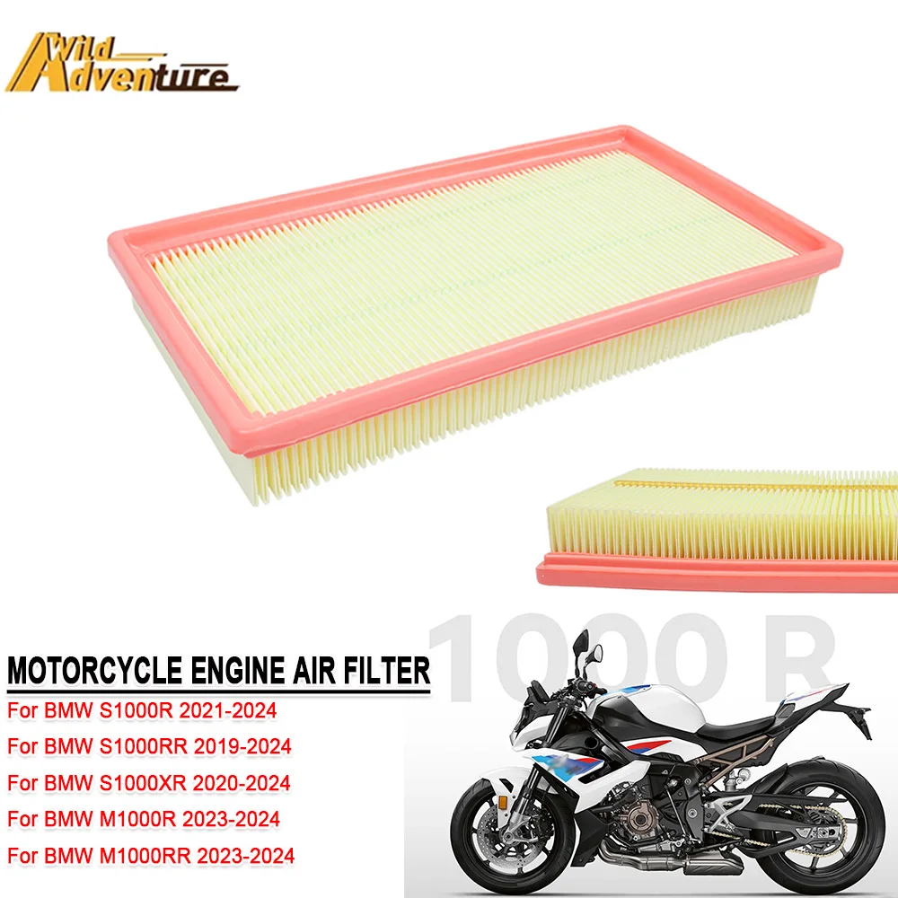 

Motorcycle High Efficiency Filtration Engine Air Filter Intake Cleaner Fit For BMW S1000XR M1000RR S1000 R RR XR M1000 M 1000 R