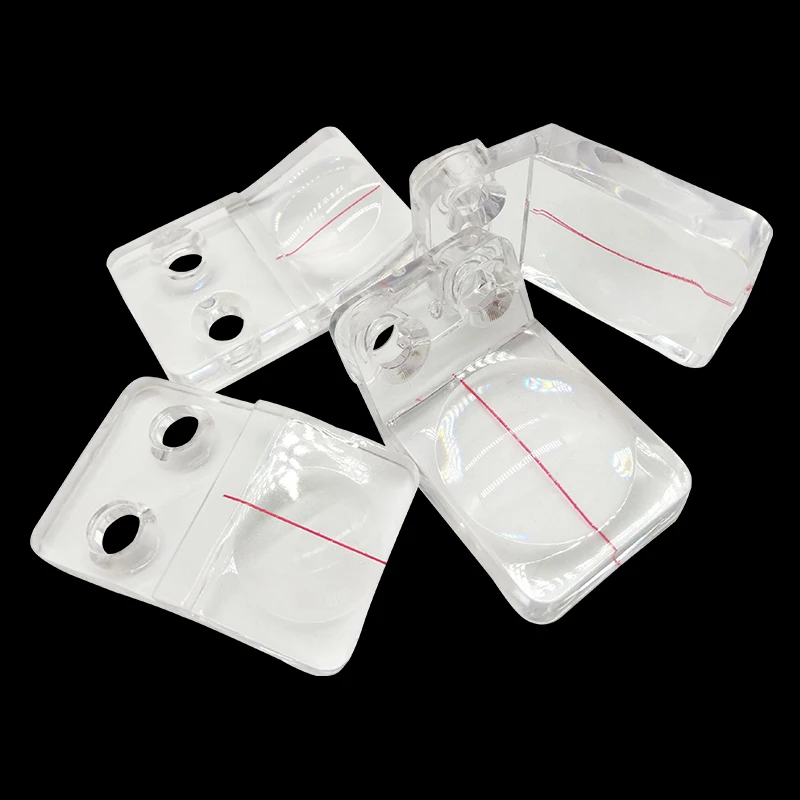 10 قطعة 41*25*6 مللي متر و 43*25*7 مللي متر عدسة مكبرة عدسة مكبرة لمنشار الطاولة المنزلقة #6