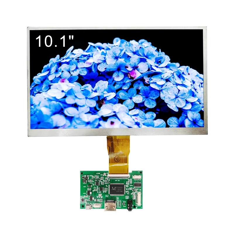 Factory 10.1 inch LCD Module Display 50PIN 800x480 HMI TFT LCD Display Panel With LCD Driver Boards