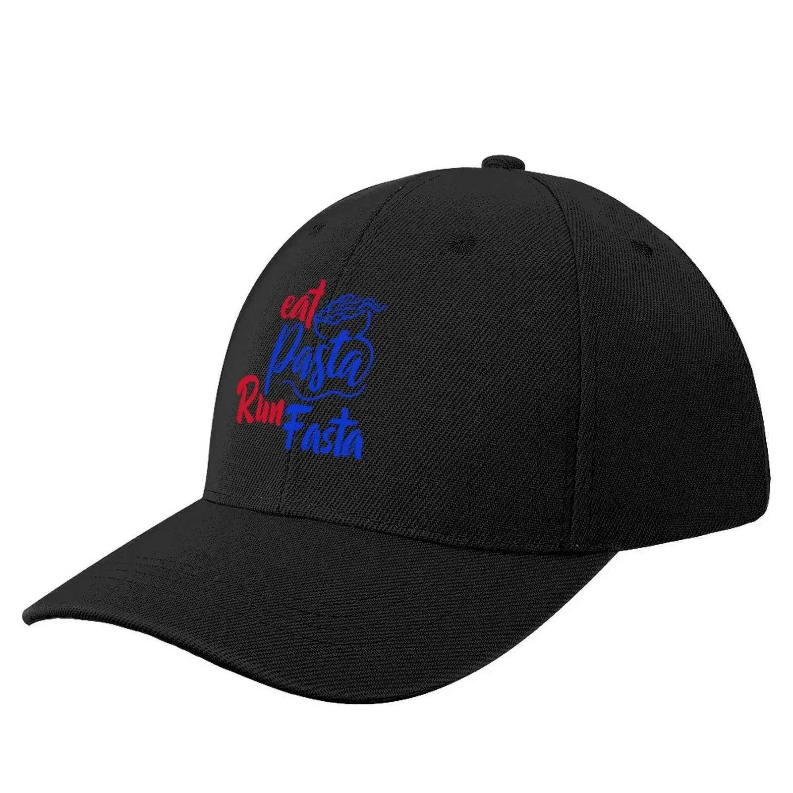 

Eat Pasta , Run Fasta , Baseball Cap Wild Ball Hat Dropshipping New Hat hiking hat Women Men's
