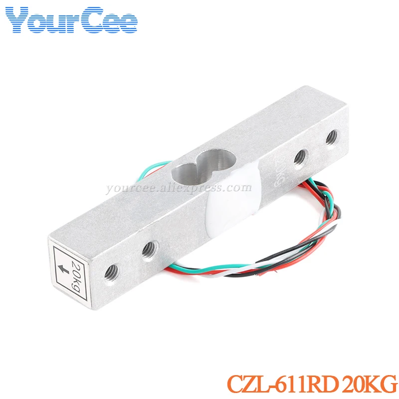 Electronic Scale Aluminum Alloy Weighing Sensor Load Cell Electronic 1kg 5kg 10kg 20kg 40kg 50kg for Kitchen CZL-611RD CZL-611P