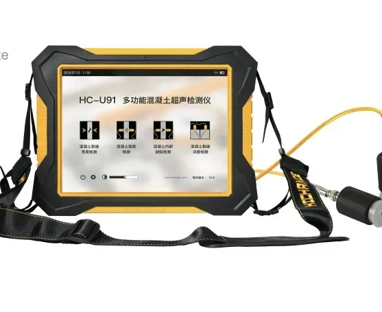 2025 Premium ProductsHot Selling 2024 HC-U91 Multifunctional Concrete Crack Width and Depth Detector Ultrasonic Tester