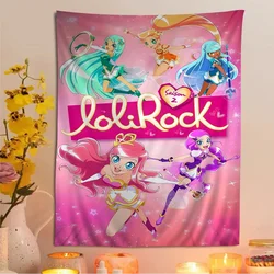 LoliRock Cartoon Hanging Bohemian Tapestry Cheap Hippie Wall Hanging Bohemian Wall Tapestries Mandala Wall Hanging Home Decor