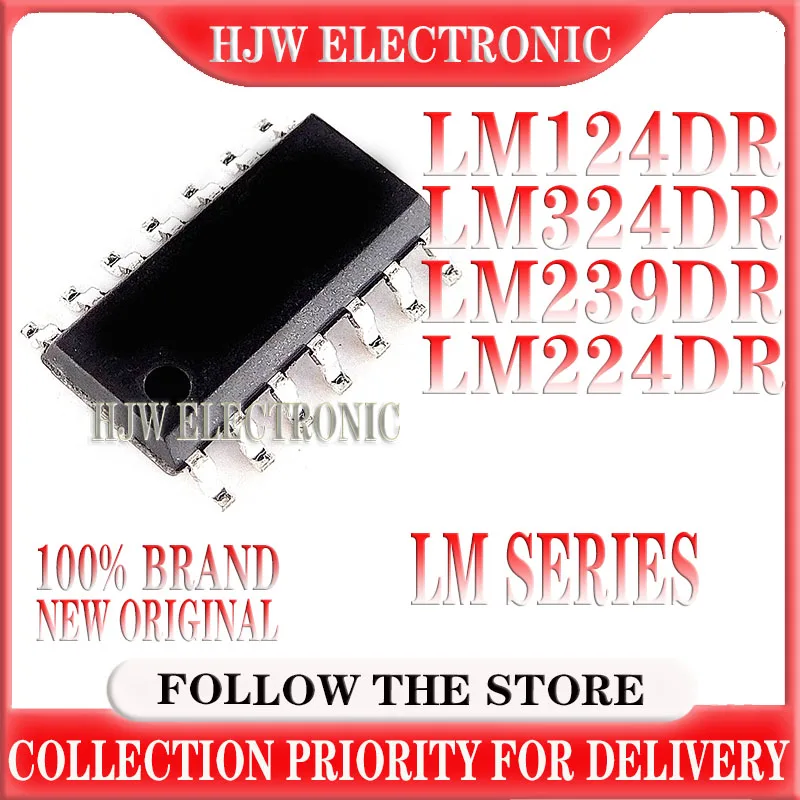 10pcs LM224DR SOP-14 LM224 LM224DT SOP14 LM224D 224DR SOP LM124DR LM124 LM324DR LM324DT LM324 LM239DR LM239