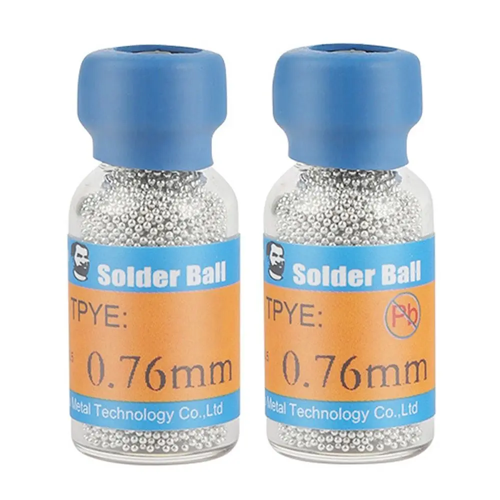 10K 0.2~0.76mm Solder Ball Leaded Lead-free Repair Tools BGA Reballing Ball Weld Reworking Tin Beads IC Chip Rework