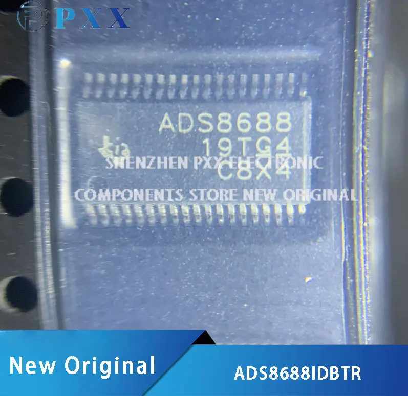 Ads8688idbtr ads8688 16-Bit, 500-ksps, 8-Kanal, Single-Supply, sar adcs TSSOP-38