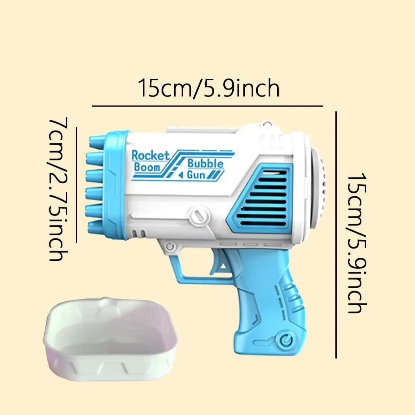 1st-Bubble Gun Raket Gaten Zeepbellen Machine Kerst Gift Gun Vorm Automatische Blazer Met Licht Pomperos Speelgoed Voor Kinderen