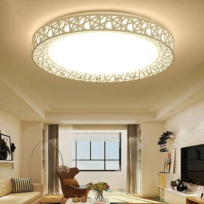 Ceiling Light Modern LED  Bird Nest round Lamp for Living Room Bedroom Kitchen - Energy Efficient Lighting Fixture