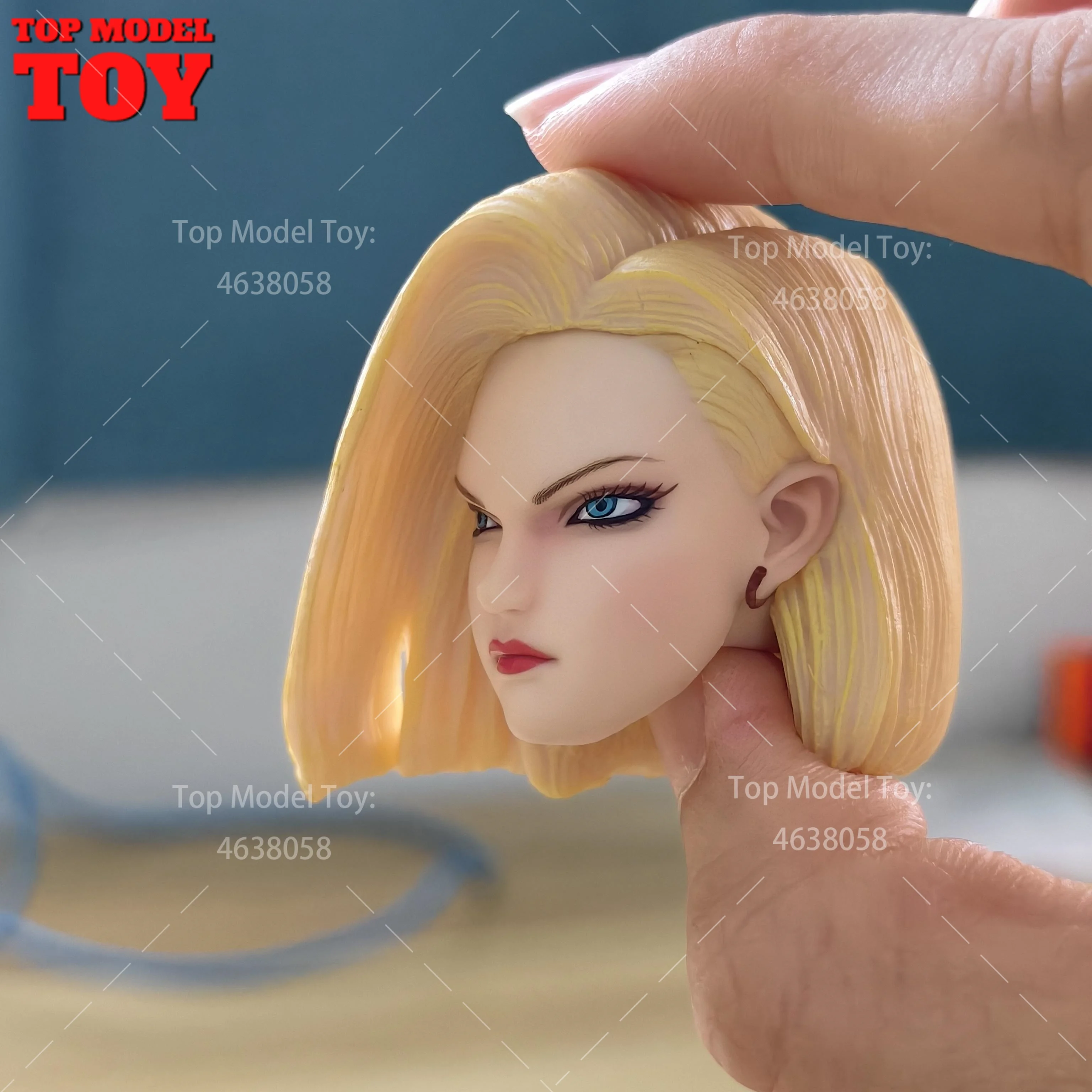 Iminitoys M003 Scala 1/6 Android No.18 Versione diretta Testa femminile Scultura Modello Misura 12 ''Soldato Action Figure Corpo Bambole