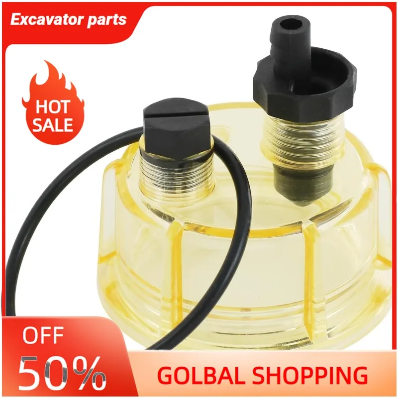 

CARMOCAR R12T Нейлоновая чаша для сбора воды для морского подвесного мотора, вращающийся топливный фильтр, водоотделитель 120AT NPT ZG1/4-19 R12T,