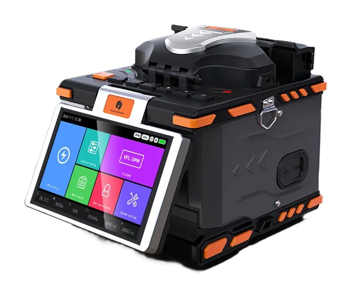 M5 Multi-function Fusion Splicer M5 Fusion Splicer Real 6 Motors Accurate Core to Core Alignment Trunk Splicing Machine