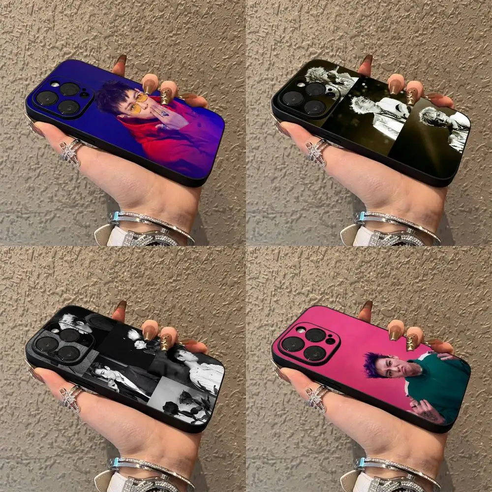 

Phone Case For iPhone 16,15,14,13,12,11,Pro,XS,Max,XR,Plus,E,SE4,Mini Black Soft T-TOP C-Choi S-Seung Hyun Shell