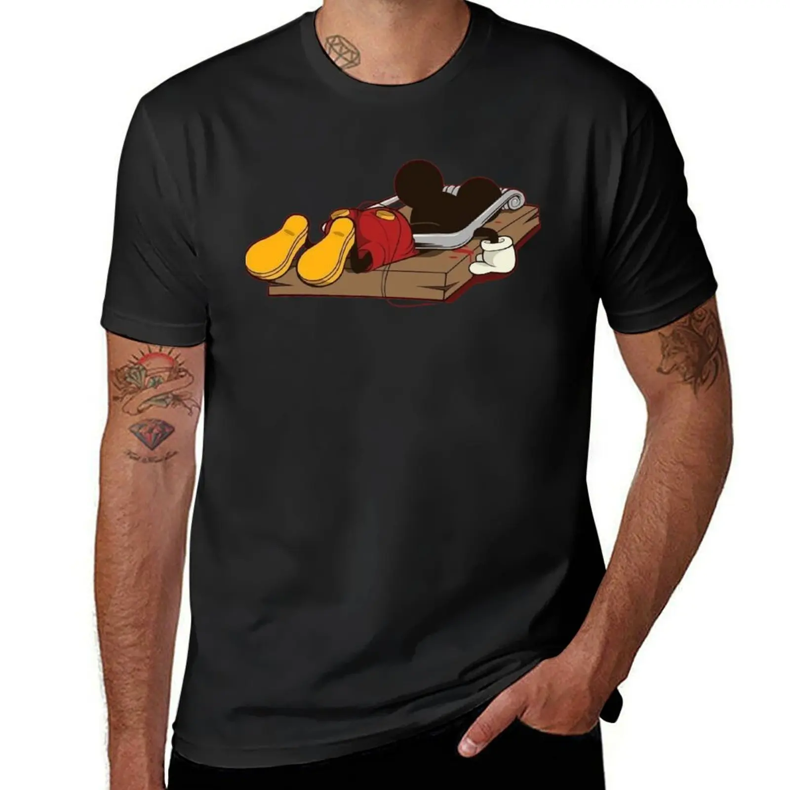 Mouse Trap T-Shirt kawaii clothes plain men t shirt