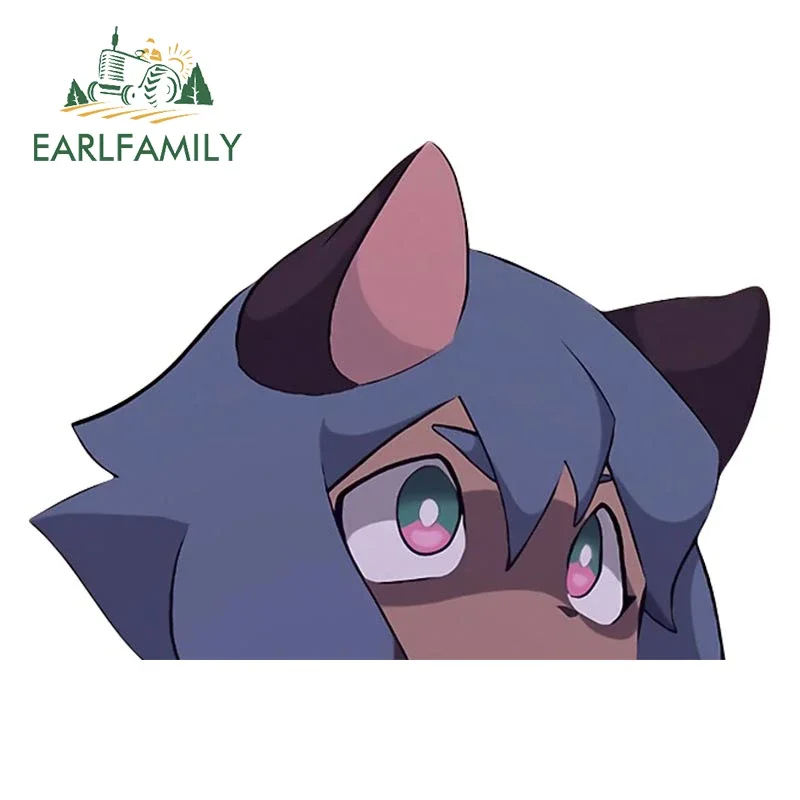 

EARLFAMILY 13 см x 9,1 см для Bna аниме лицо автомобильные наклейки солнцезащитный крем индивидуальные наклейки устойчивая к царапинам виниловая защита двери автомобиля