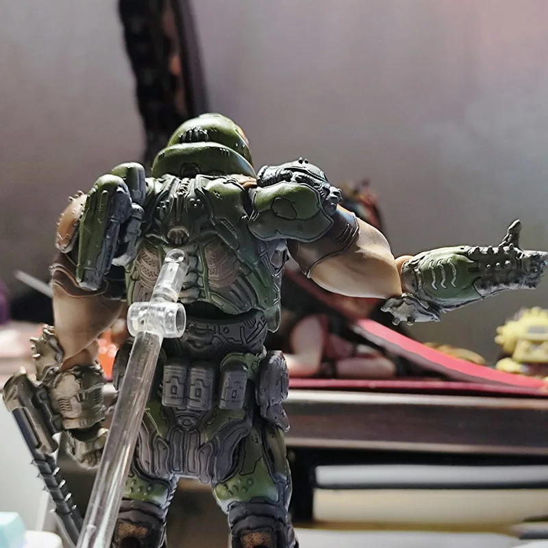 Arkham Slayer Eternal Demon Hunter Figma Sp140 피규어 모델 조인트 액션 애니메이션 게임 주변 장치 장난감 컬렉션 장식품 선물