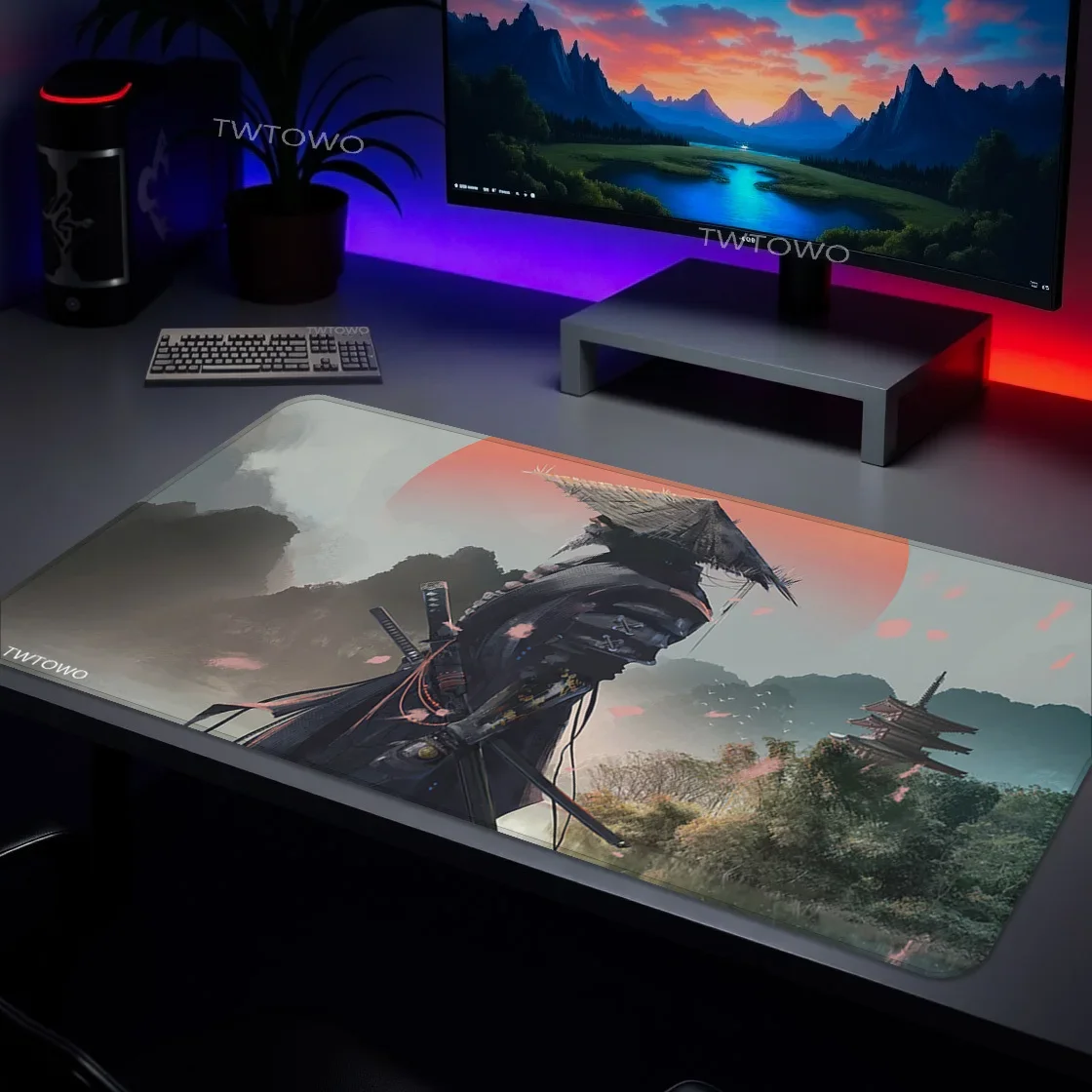 لوحة الماوس ألعاب الساموراي اليابانية XL منزل جديد كبير ماوس XXL حصير مكتبي لوحة المفاتيح الميكانيكية السجاد لينة عدم الانزلاق الفئران الوسادة #3