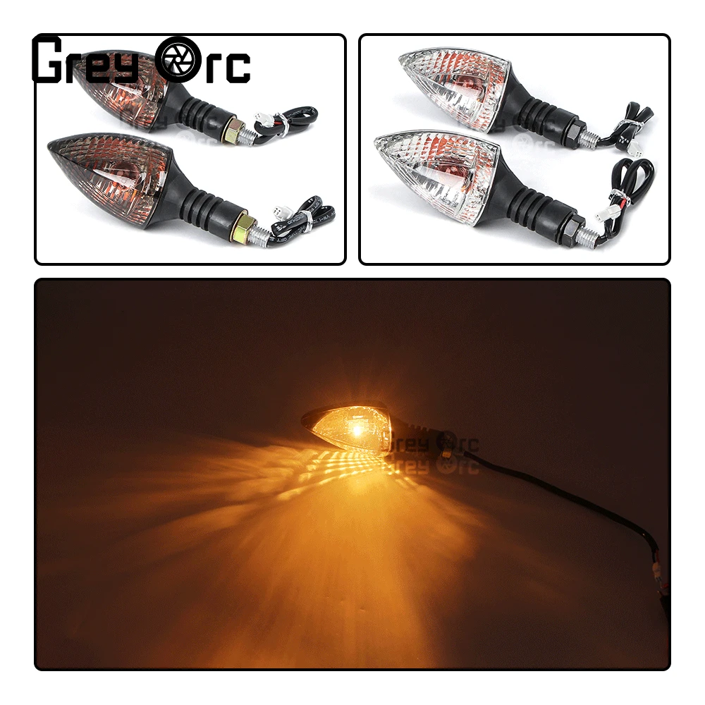 Luz indicadora de señal de giro para motocicleta, Bombilla de lámpara intermitente apta para KTM 690 990 DUKE SMC SMT ADVENTURE SUPER SUPERMOTO