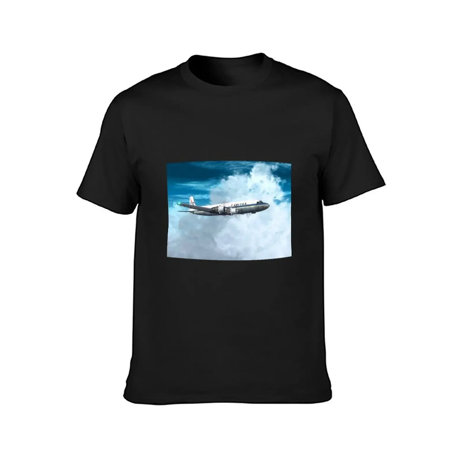 Douglas DC-6B T-Shirt plus sizes graphic shirts t shirt for men