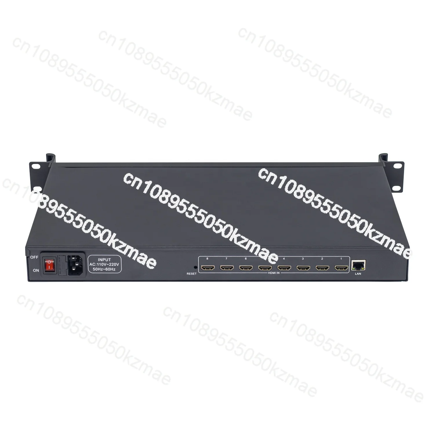 مخصص 8 قناة SRT RTMP RTSP H.265 H.264 HDMI فيديو بطاقة التقاط الصوت والفيديو صندوق التشفير 1U رف NVR Vmix يوتيوب فيسبوك IPTV #2