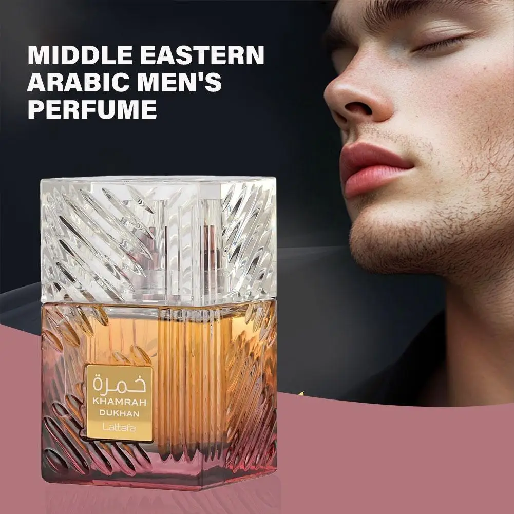 Новый Lattafa Khamrah Dukhan Parfum Роскошные духи «Аравия» для флирта, унисекс, оригинальный аромат древесины, ароматные духи, 100 мл