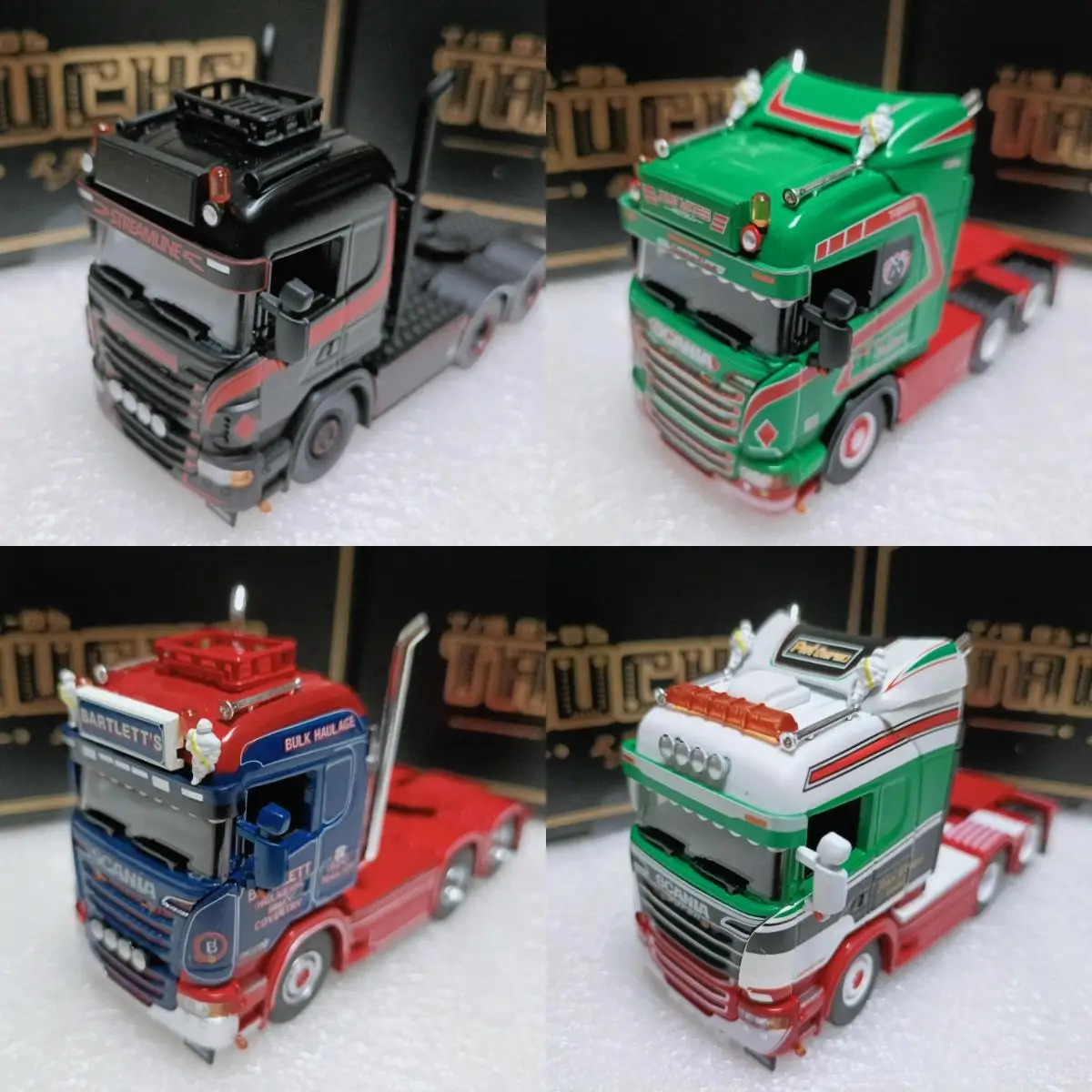 Revive 1:64 R 580 Series Truck Simulation Limited Edition Alloy Metal Static Car Model Toy Gift