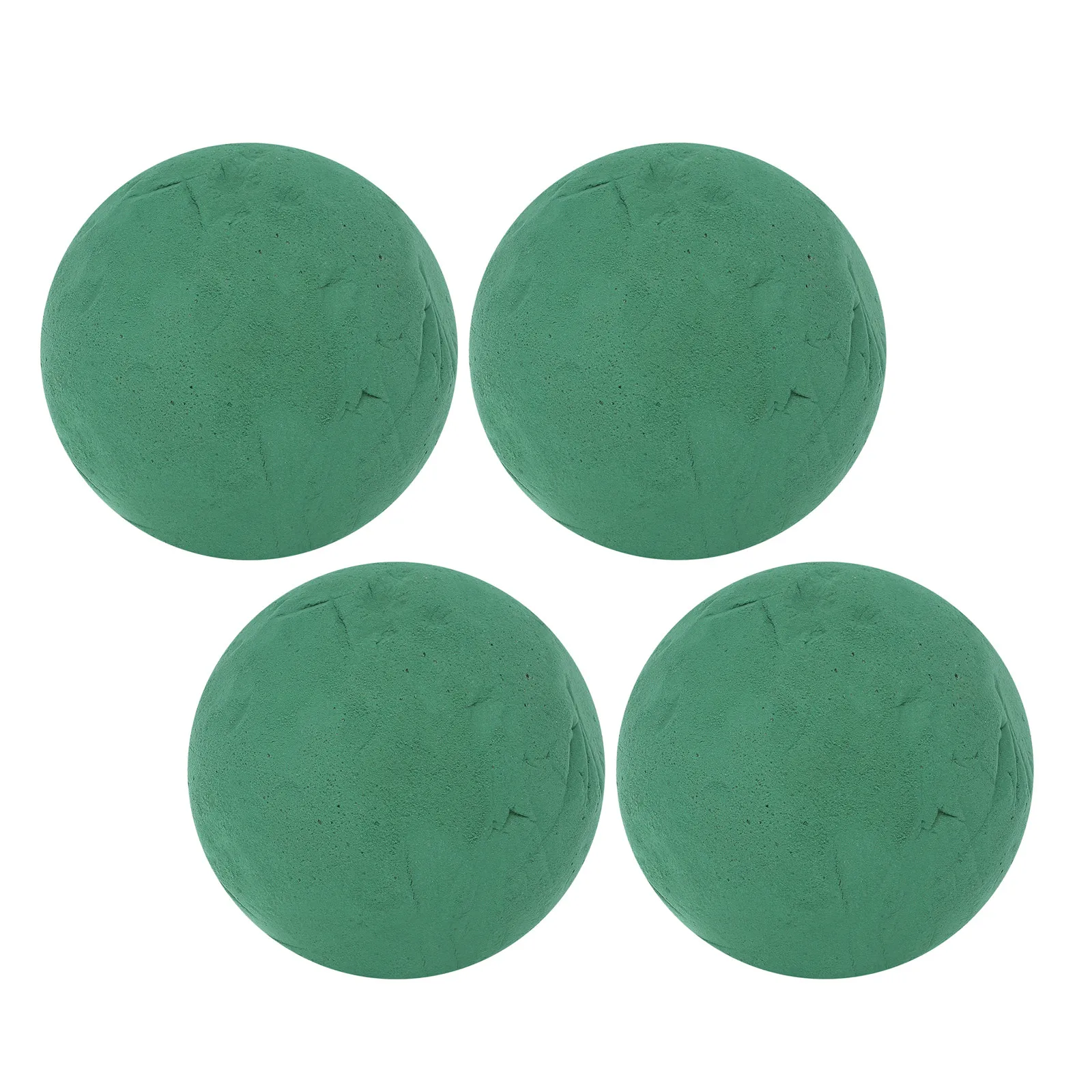 

Набор из 4 круглых флористических шаров из вспененного материала, 15 дюймов, зеленые, для свадебных цветочных композиций, садовых вечеринок, рукоделия, для живых и искусственных цветов