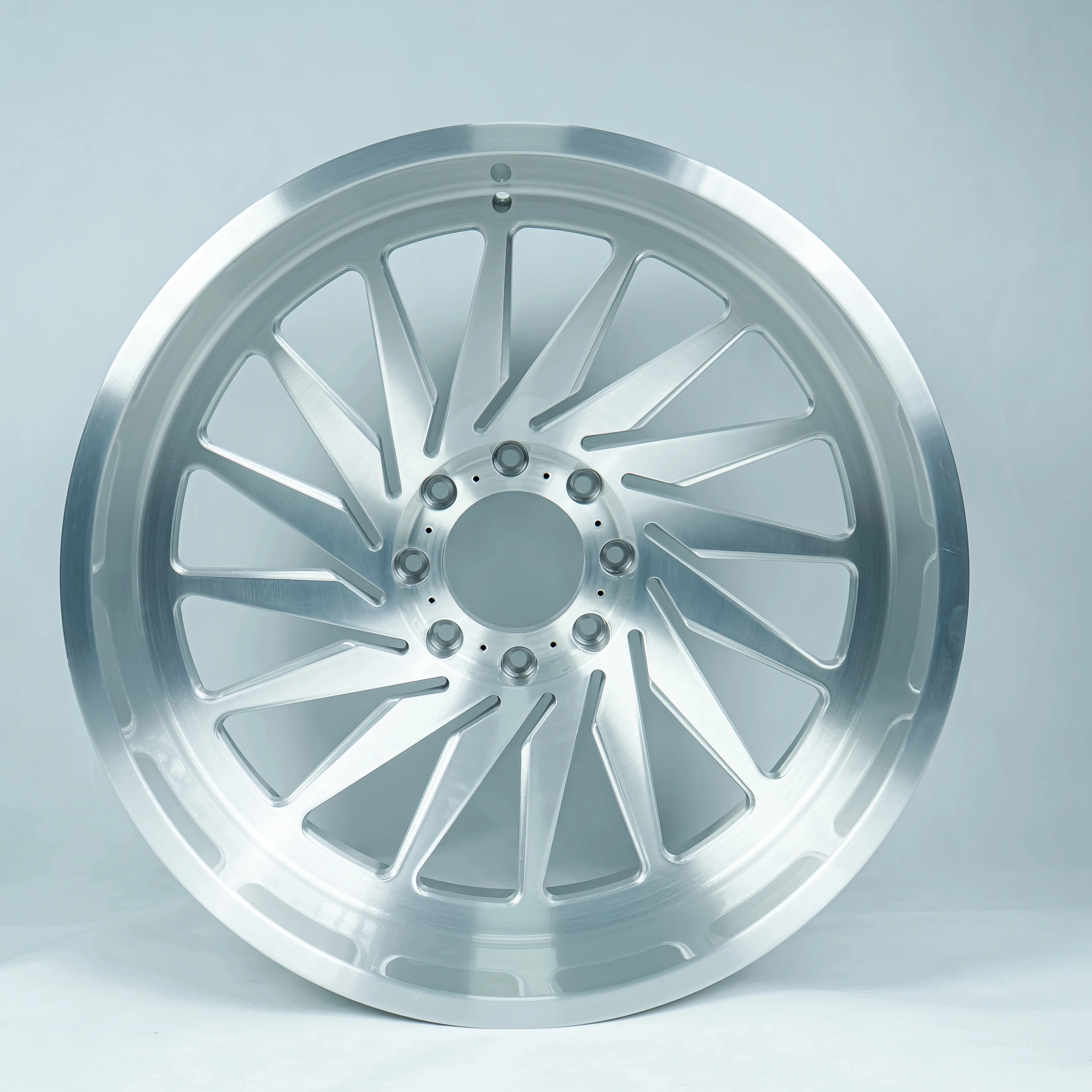 

[New Product] Passage Car Wheel Rims H Style Brush Silver Alloy Forged Wheels In 26*14J For GMC 2500