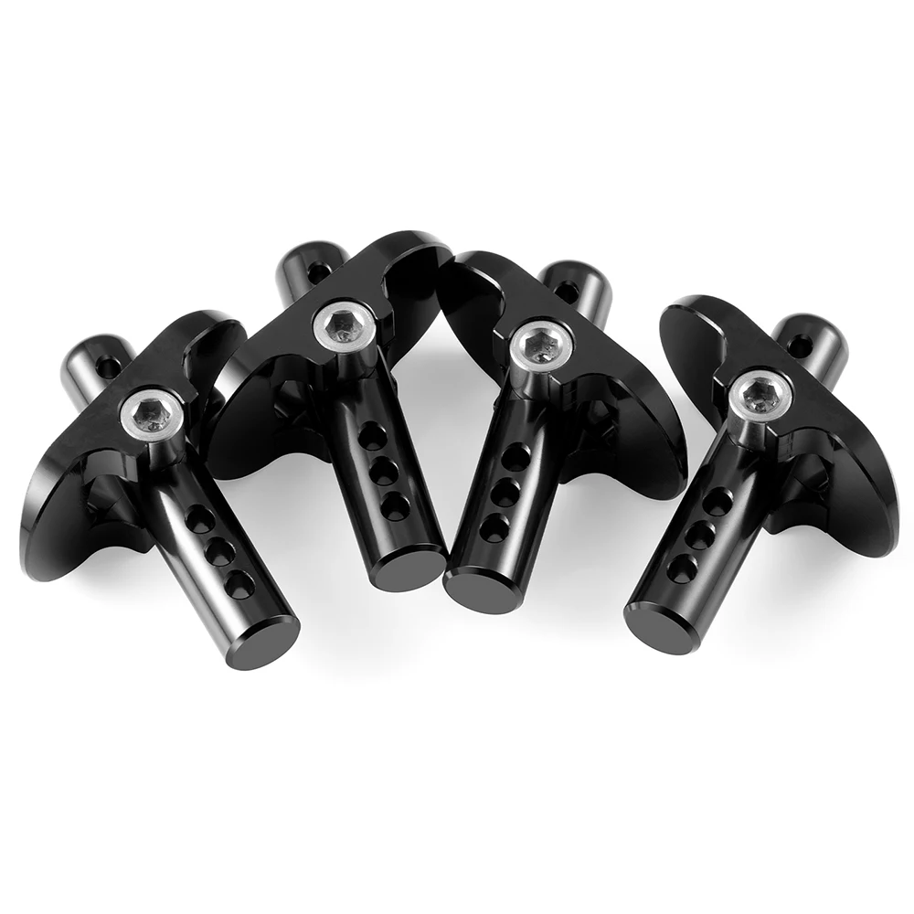 TRINOOD 4개 알루미늄 바디 포스트 마운트 A-RRMA 1/7 FELONY 6S, 1/8 VENDETTA 3S, 1/8 Infraction BLX 3S 업그레이드 부품용