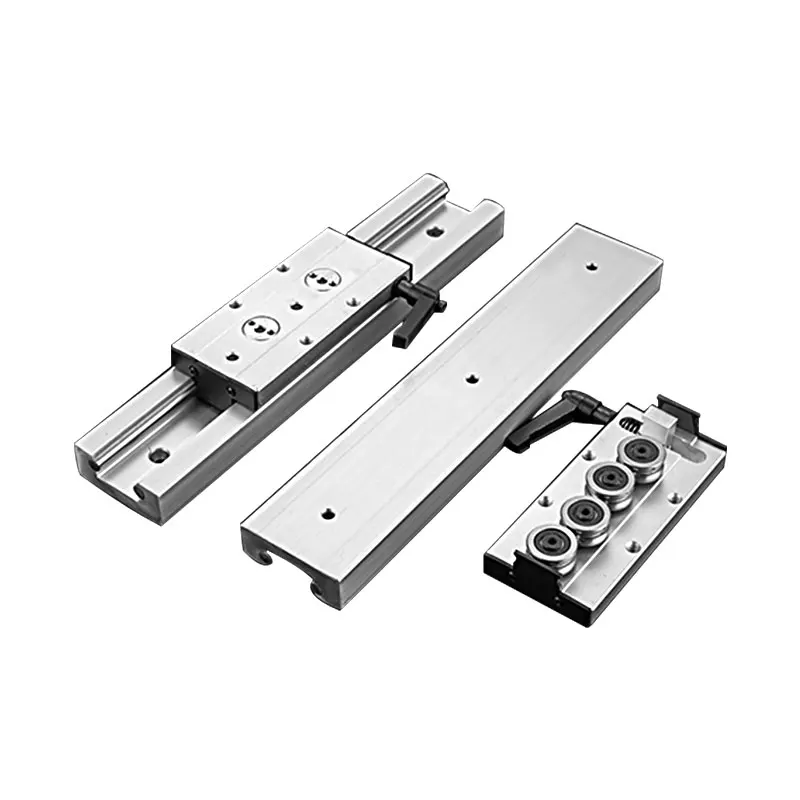 1pc Built-In Dual-Axis Core Roller Slider SGB10/SGB15N/SGB15/SGB20N/SGB20/SGB25/SGB35 Con 3/4/5 Ruota + 3/4/5 Ruota di Bloccaggio CNC