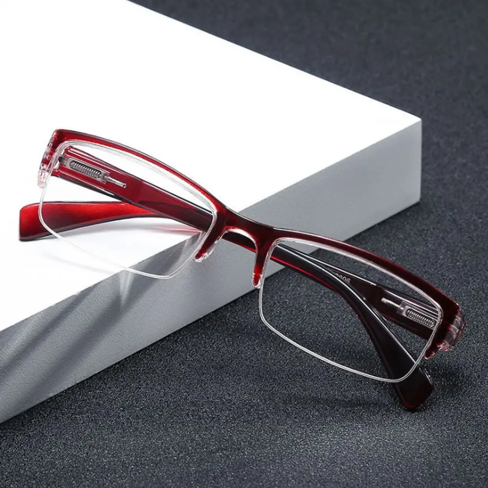 Diamond-cut Reading Glasses Women Men Ultralight Spring Hinge Presbyopia Eyewear Portable Hyperopia Eyeglasses +1.00~+4.00