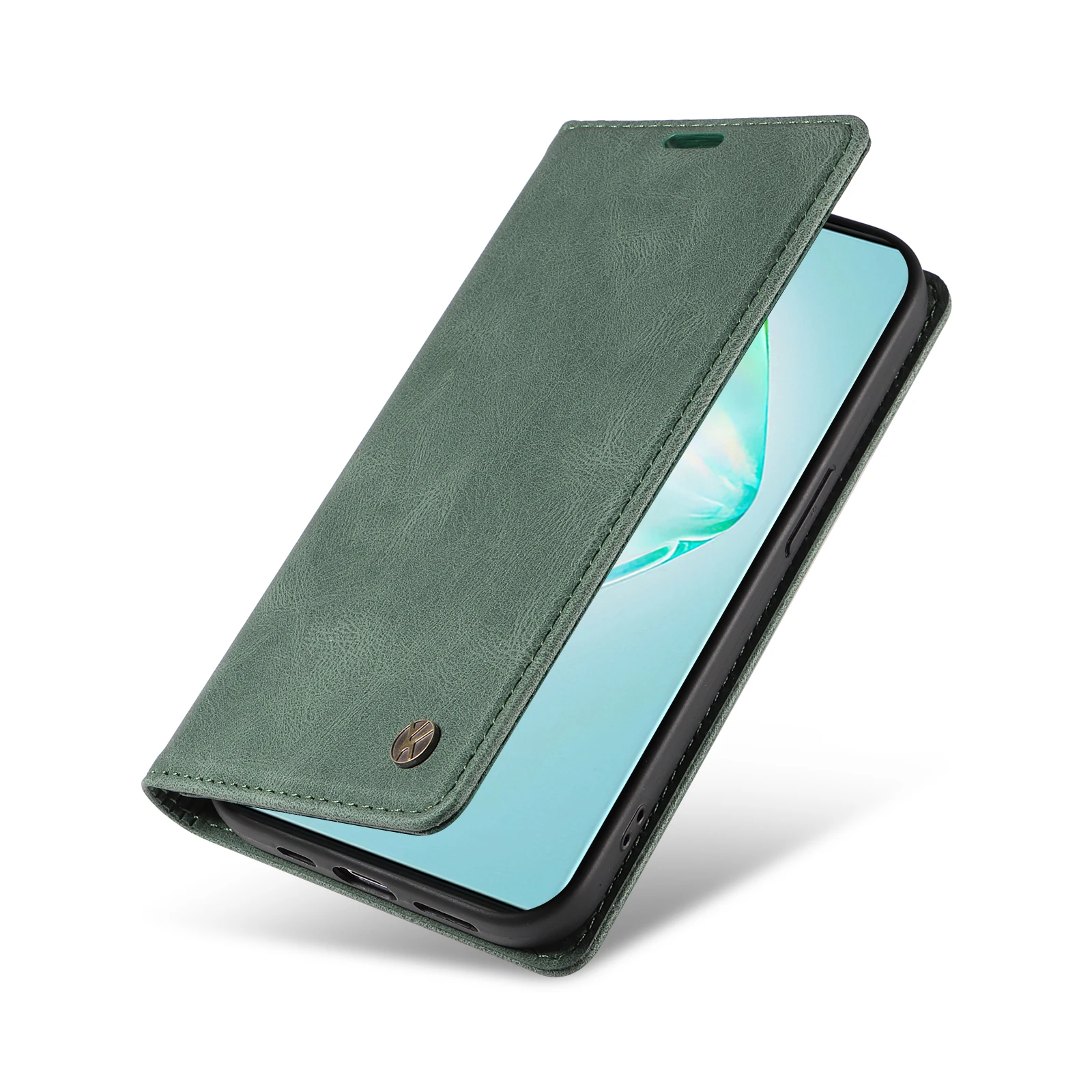 حافظة هاتف مغناطيسية فاخرة لهاتف سامسونج جالاكسي A 32 33 42 52 82 23 36 56 لتخزين البطاقات والمال