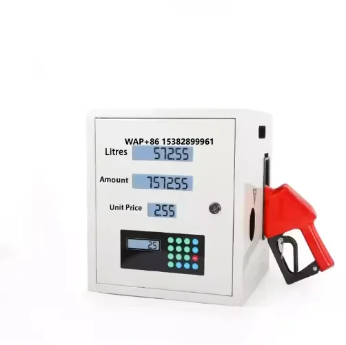 Meclube Factory Price Mini Pump 12V/24V/220V Fuel Dispenser with 6m Self-sealing Metal Oil Outlet Hose and