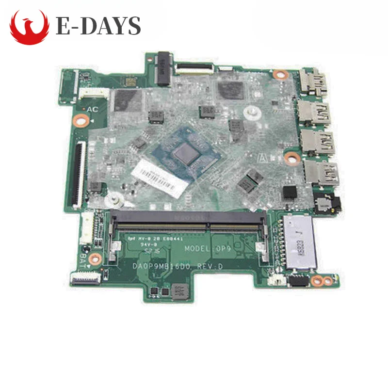 

For HP Stream 14-AX Laptop Motherboard DA0P9MB16D0 Notebook Mainboard N3050 CPU 32GeMMC 100% Tested Ok