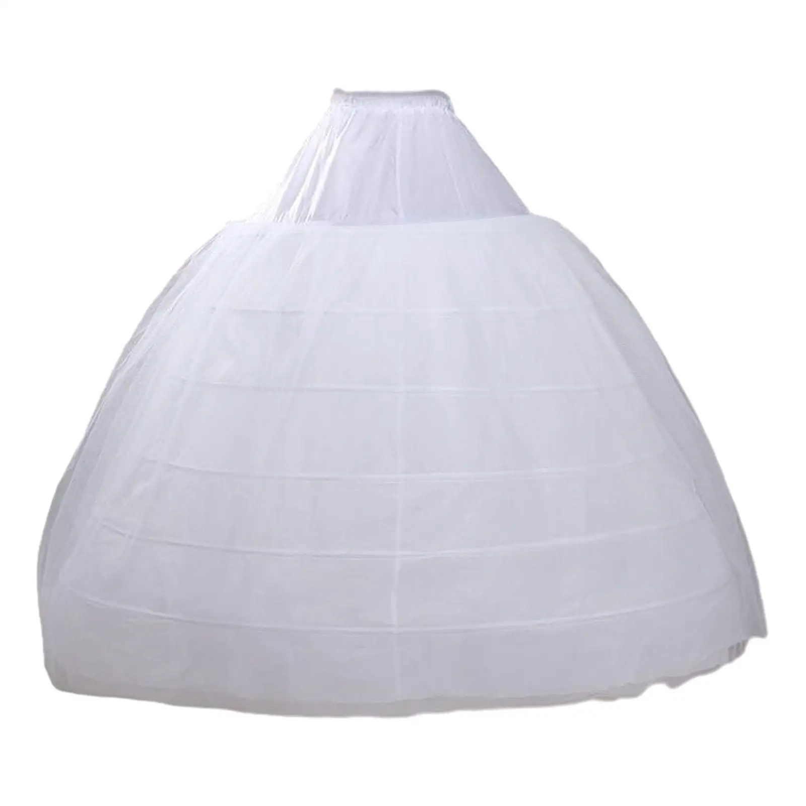 

Women's Crinoline Petticoat Elegant Elastic Waist Fashionable Wedding Petticoat for Holiday Gown Performances Birthday Party