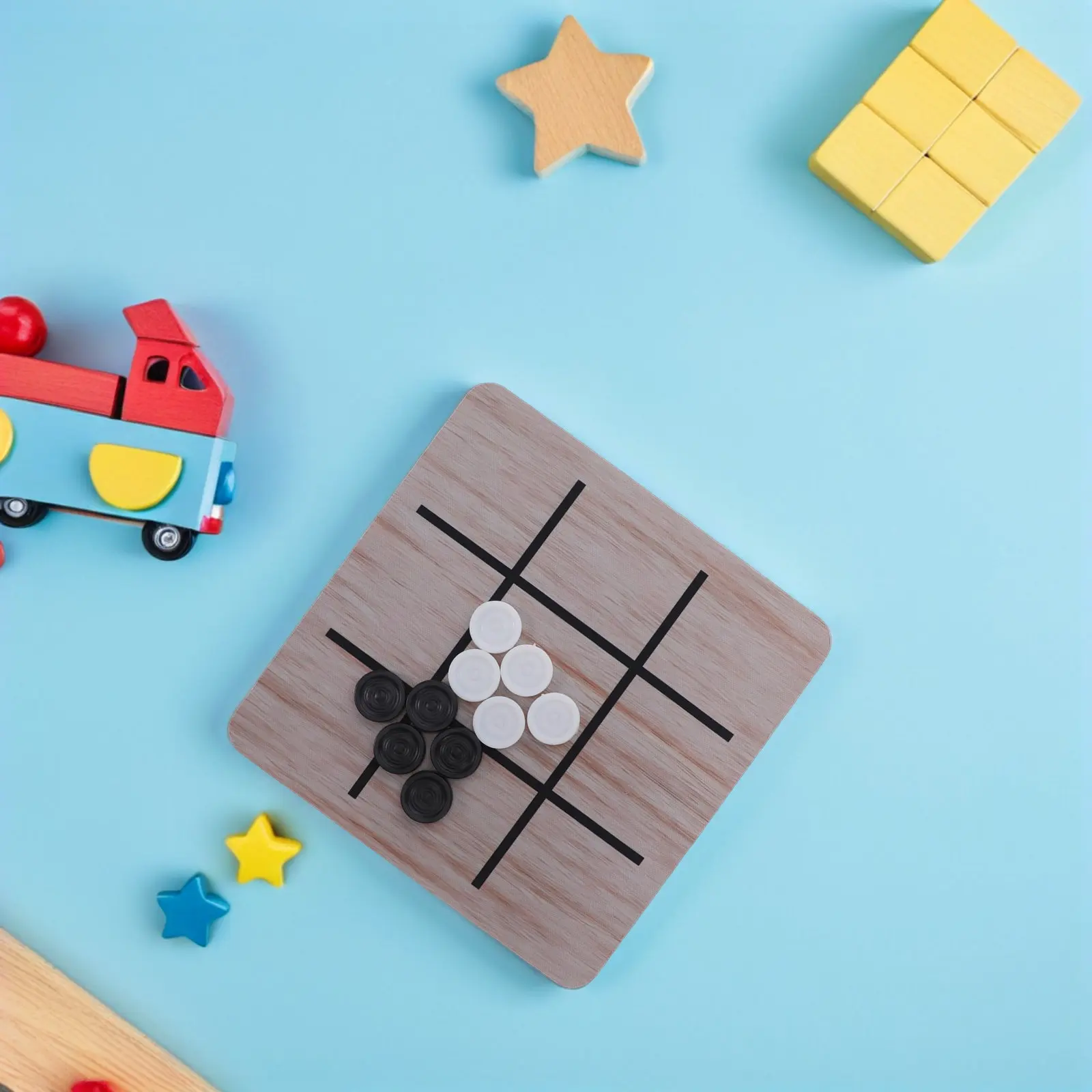 Game with 4 Boards Strategy Match Puzzle Game for Kids Family Tabletop Activity Set