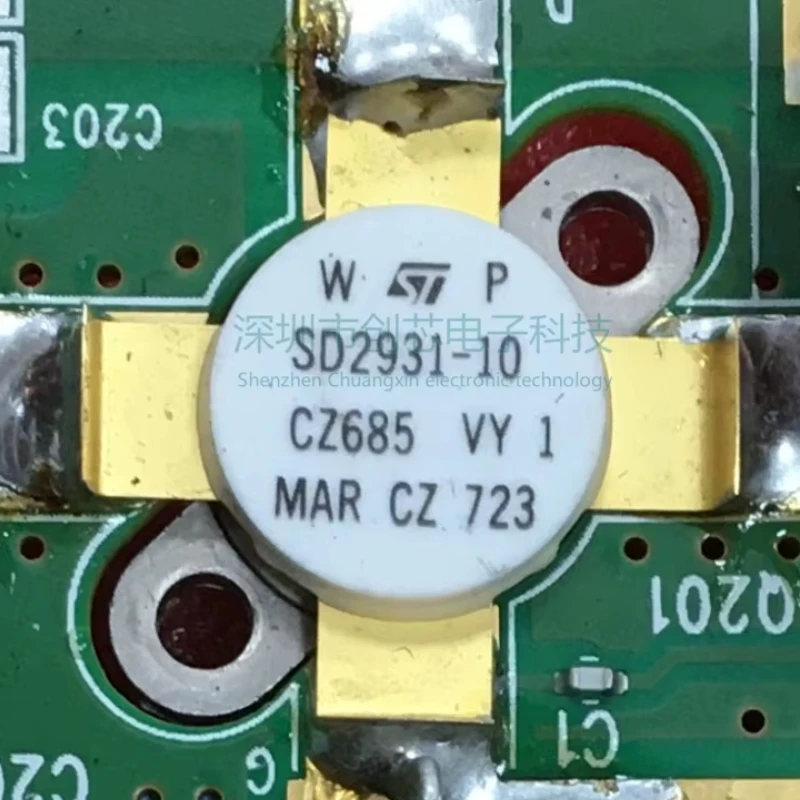 

SD2931-10 Monolithic transistor/high-power high-frequency RF power amplifier semiconductor field-effect microwave tube