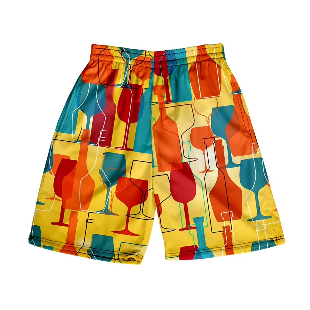 

Beach Shorts Men's and women's clothing 3D digital printing casual shorts Fashion trend couple Pants 17