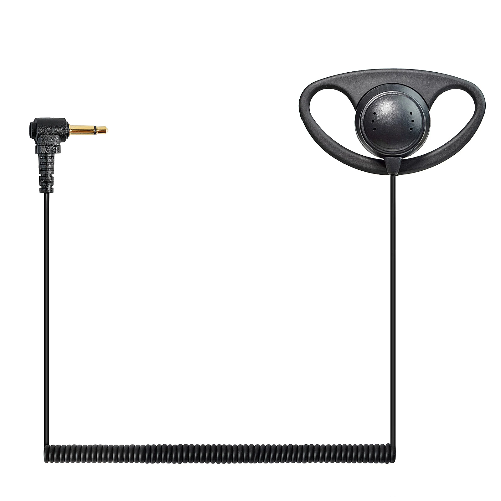 

D-стиль 3,5 мм, тактический наушник для прослушивания, рация, мягкая резиновая гарнитура с крючком для плечевого динамика, микрофона/двусторонней радиосвязи