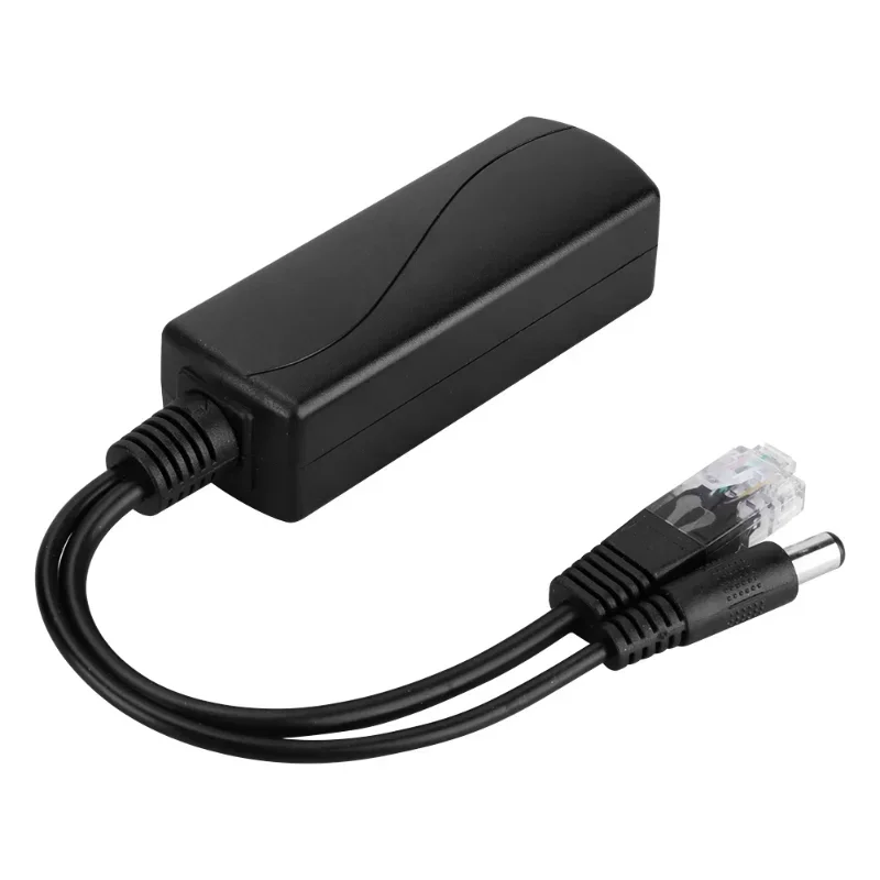 Huaweiおよびhikvision用の充電アダプター,48v〜12v,インジェクターケーブル,新品,2024
