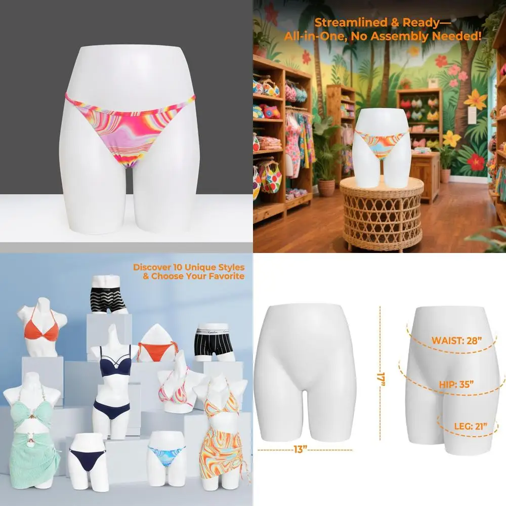 

Манекен женского торса (нижняя часть тела) для демонстрации нижнего белья на витрине