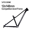 SPEEDONE 초경량 알루미늄 레이스트랙 자전거 프레임, 테이퍼드 MTB 프레임, 내부 라우팅, 12x148mm 부스트 스루 액슬, 26/27/29er 1
