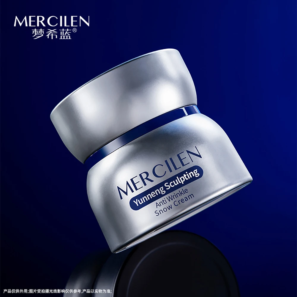 النحت المضادة للتجاعيد كريم الثلج تقليل الخطوط الدقيقة ترطيب اشراق تحسين الجلد الخام الجاف كريم وجه العناية بالبشرة الكورية