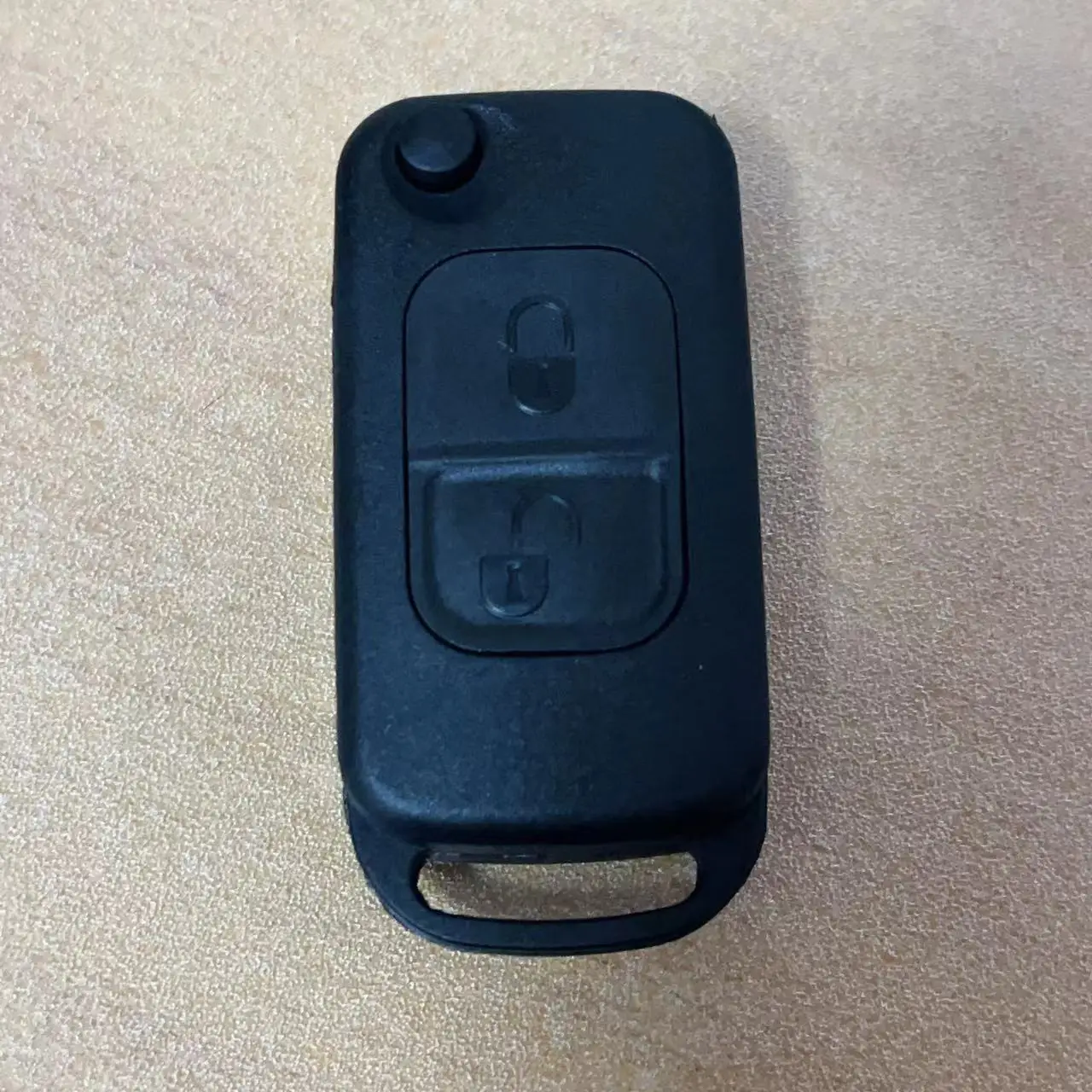 Key Shell For Mercedes Benz ML C CL S SL SEL Uncut Blank Blade Auto Car Key Case Fob 2/3 Button Flip Fold for Benz HU64 Blade