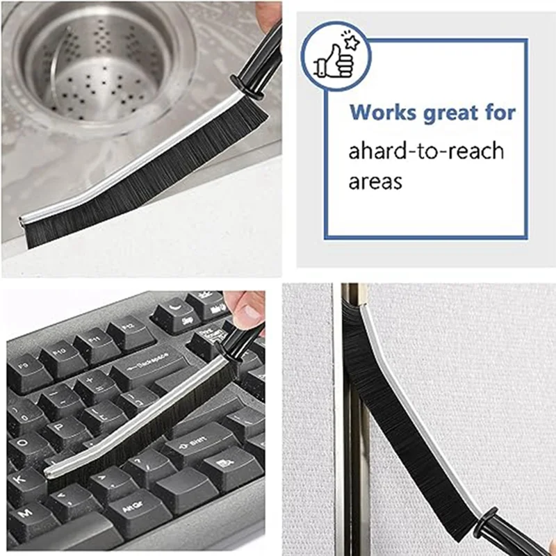 

20Piece Long Strip Space Brush Dead Corner Window Groove Dust Brush Cleaning Tile Space Brush Bathroom Cleaning Brush